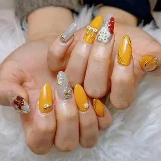 ネイル ANH ゴテゴテネイルのネイルデザイン