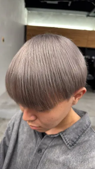 メンズ アキト/ メンズ/透明感暗髪のヘアスタイル