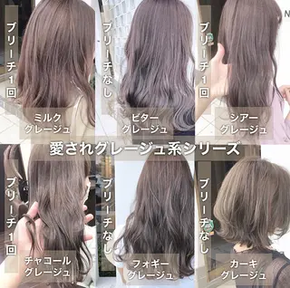 セミロング 具志 正太のヘアスタイル