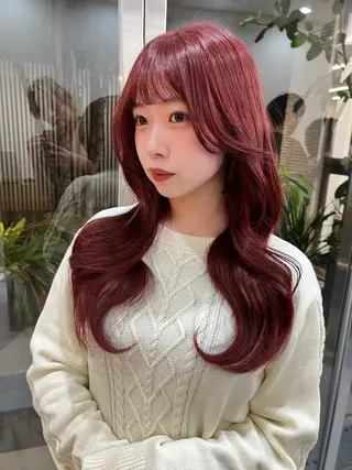 ロング カラー belle 表参道 terrace所属・抜きっぱなしブロンド /ハイトーン/カナタのヘアスタイル