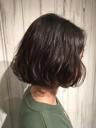 ショート パーマ 永井大樹✨ 透明感カラー✨のヘアスタイル