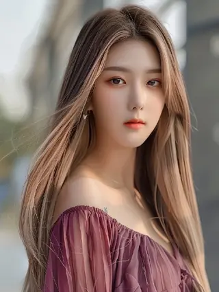 カラー 束感まつぱ🥑🤍 NATUKI🤍のマツエク・マツパデザイン