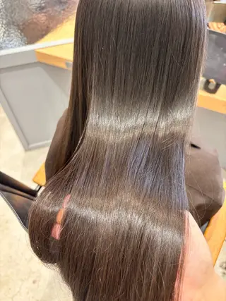 ロング 小澤 璃奈のヘアスタイル