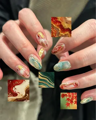 ネイル ASA nail / ニュアンス☀︎個性派のネイルデザイン