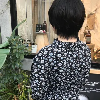 ショート 艶髪color💎髪 質改善ストレート大吉のヘアスタイル