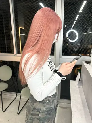 カラー ハイトーン ayane💖のヘアスタイル