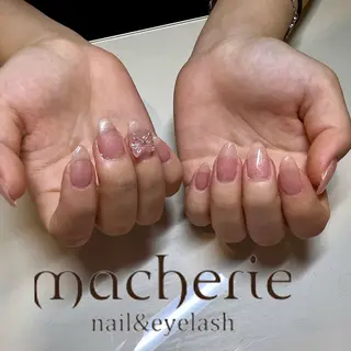 セミロング マシェリ 梅田のネイルデザイン