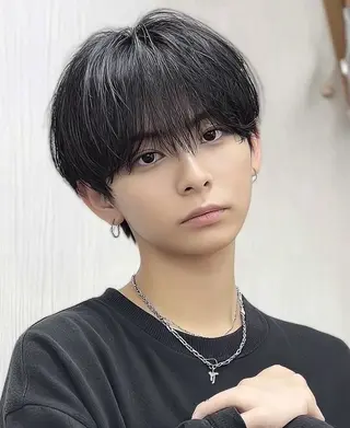 ショート メンズ 💎透明感/韓国/ レイヤー/泉亮介💎のヘアスタイル