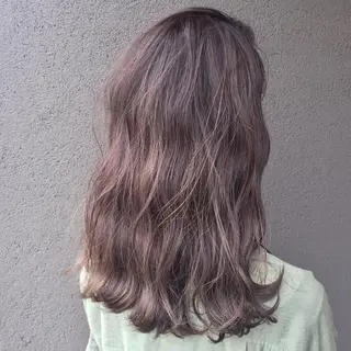 ロング maco 艶感ハイトーン🦋のヘアスタイル