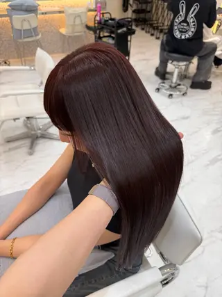 ロング 髪質改善×艶カラー / sayaka🤍のヘアスタイル