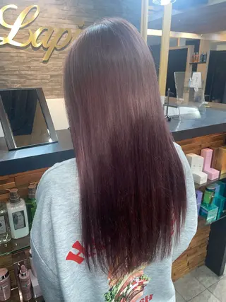 ロング カラー ハイトーン/エクステ 横浜/RIEのヘアスタイル