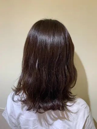 ミディアム カラー 高橋友里亜 /フリーランスのヘアスタイル