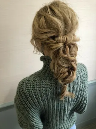 ヘアアレンジ 難波/白髪ぼかし/ KAORIのヘアスタイル