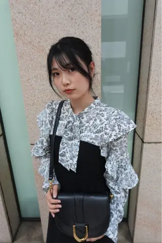 ヘアアレンジ Endearing 銀座/レイヤーカットのヘアスタイル