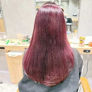 カラー 青木 あいかのヘアスタイル
