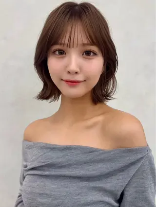 ショート パーマ 🩷🌸増子美沙希 /暖色/髪質改善のヘアスタイル