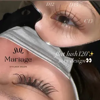 マツエク・マツパ Mariage高岡 (マリアージュ)のマツエク・マツパデザイン