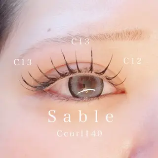 マツエク・マツパ ＜まつげパーマ・アイブロウ・ヘアメイク 専門店＞Le vail 札幌円山店所属・Le vail 藤光のマツエク・マツパデザイン