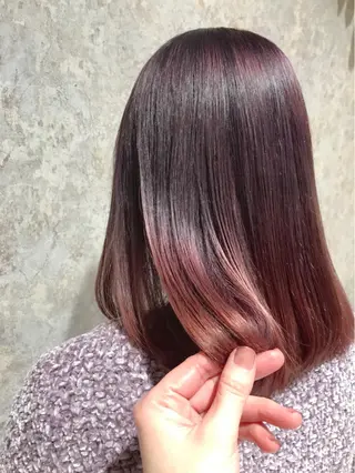 ミディアム Blanco 村松 美里のヘアスタイル