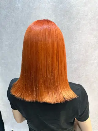 セミロング カラー 🔸縮毛矯正/髪質 改善カラー石崎🔸のヘアスタイル