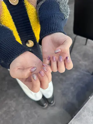 ネイル GRANDE大須 Cecil💜のネイルデザイン