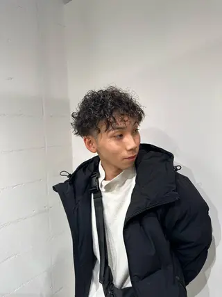 パーマ メンズ RUNA⭐️レイヤー /ボブ/似合わせ⭐️のヘアスタイル