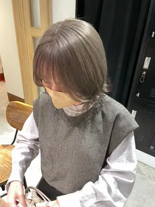 カラー 🌷柔らかクリーミー 🤍kirari🌷のヘアスタイル