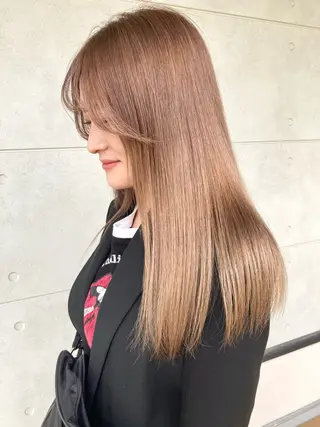ロング 暖色系/髪質改善 /貞金瑞波のヘアスタイル