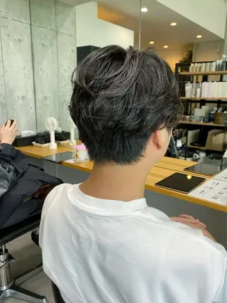パーマ メンズ YURI/20〜 30代メンズ/恵比寿のヘアスタイル