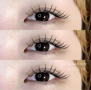 マツエク・マツパ olivia 清水 ☽ ⋆゜のマツエク・マツパデザイン