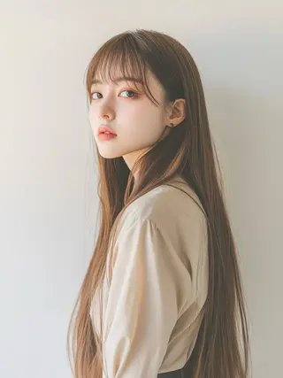 ロング カラー edA. 鎌倉のヘアスタイル