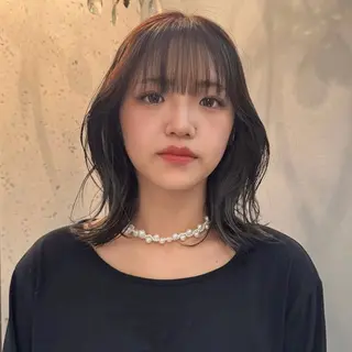 セミロング カラー Daisy🎀天神 大名🎀AYURIのヘアスタイル