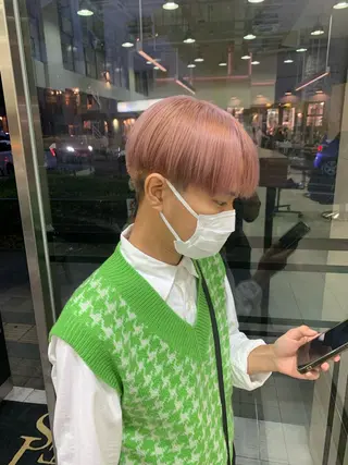 カラー メンズ 海外girl🤎 透明感ベージュmaoのその他イメージ