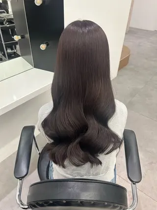 ロング カラー kanon♡ 暖色カラー‎🤍のヘアスタイル