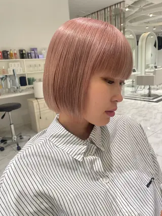 ショート カラー 小嶋　薫 ✨無料カットモデル✨のヘアスタイル