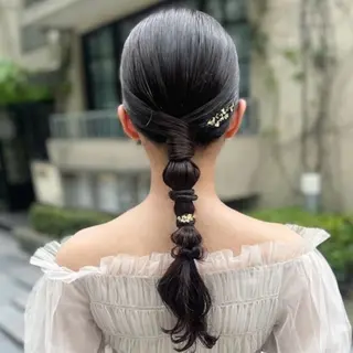 ロング 鈴木 彩莉のヘアスタイル