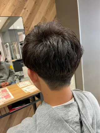 ショート メンズ 村上 由紀のヘアスタイル