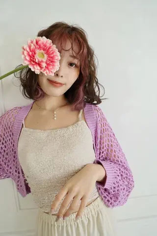 ミディアム Hair make rise;🫧のヘアスタイル