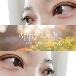 マツエク・マツパ まつげと眉の専門店 Appy.Lashのマツエク・マツパデザイン