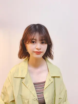 ミディアム Arigate所属・YU TOのヘアスタイル