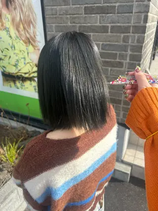 カラー 福田 実佑のヘアスタイル