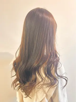 ロング カラー 古川 琴美のヘアスタイル