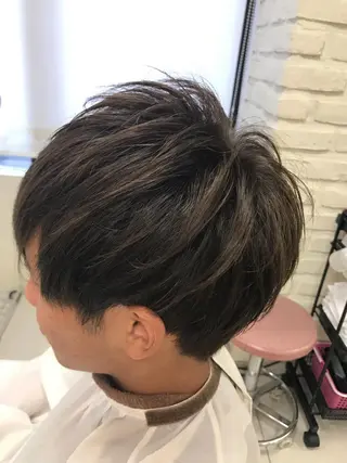 カラー メンズ 【暖色カラー特化】 中山由梨のヘアスタイル