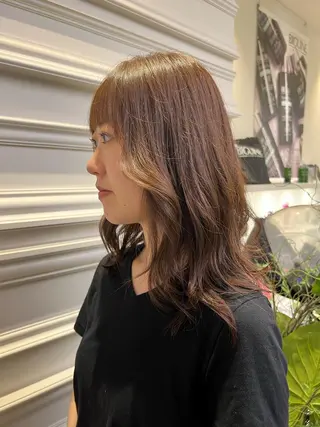 セミロング ジャンクロードビギンギンザルグラン所属・🫧無料カットモデル 吉野志保🫧のヘアスタイル