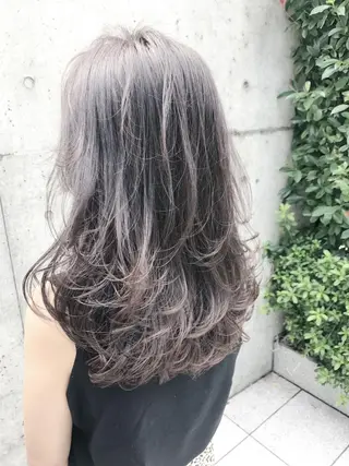 セミロング カラー DUMBO所属・【完全マンツー 恵比寿】佐藤 翔のヘアスタイル