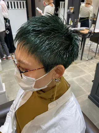 カラー 井上 舞のヘアスタイル