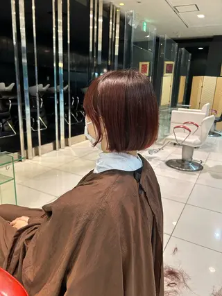 ショート カラー 服部 将汰のヘアスタイル