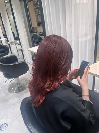 ミディアム カット無料/ みく🧸💟表参道のヘアスタイル