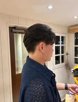 メンズ ショートカット 募集🌿‬村岡夢咲のヘアスタイル