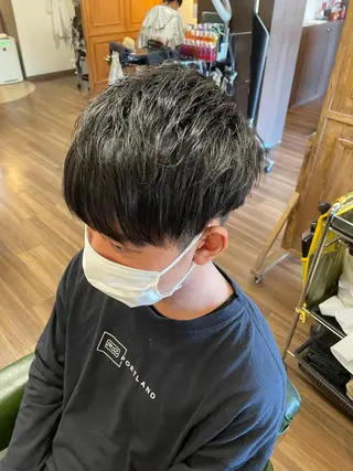 ショート メンズ 山本 純平のヘアスタイル